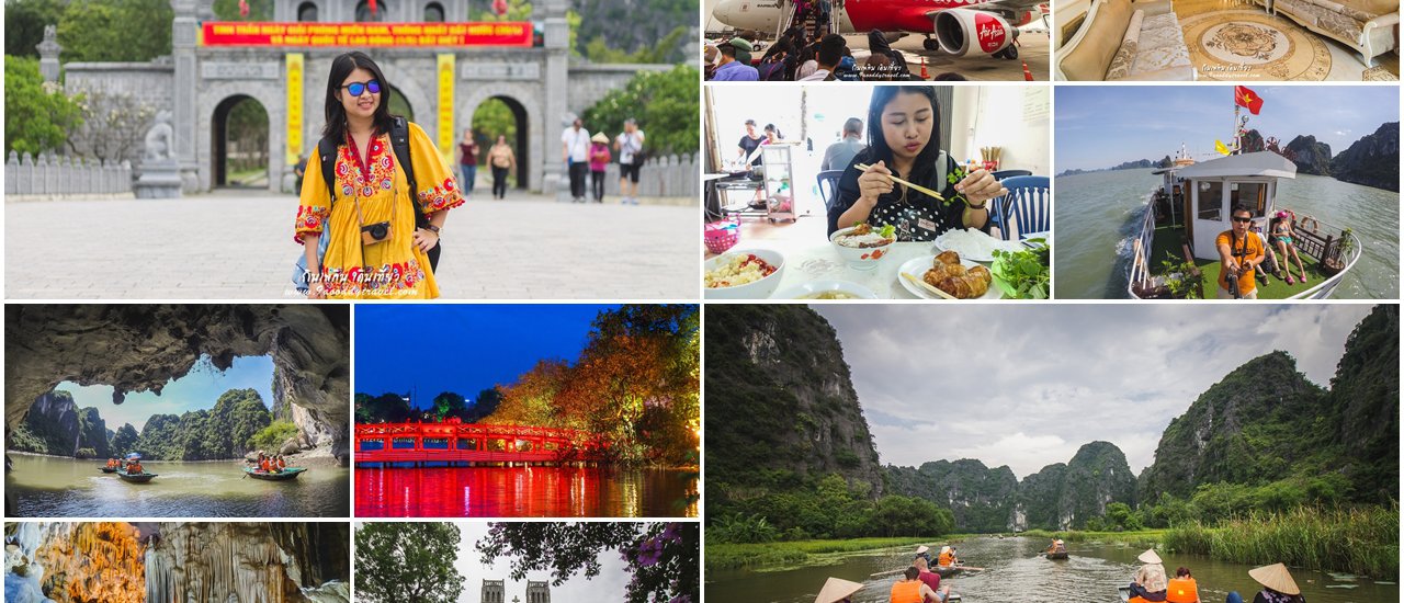 cover Vietnam with 10,000 THB: Hanoi - Tam Coc- Halong Bay