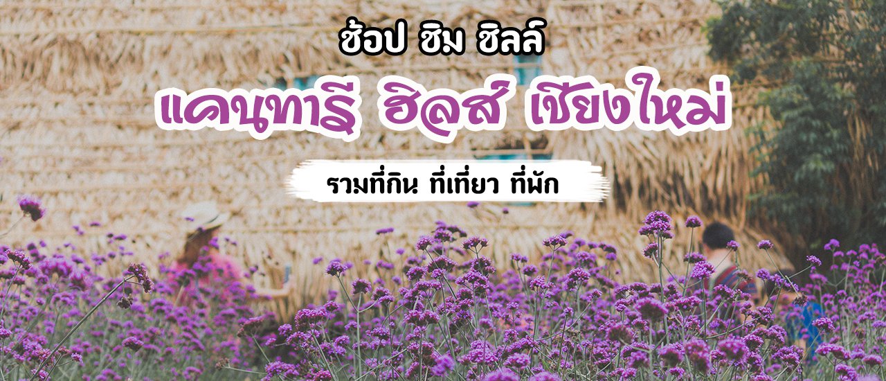 cover ช้อป ชิม ชิลล์ ที่ แคนทารี ฮิลส์ เชียงใหม่