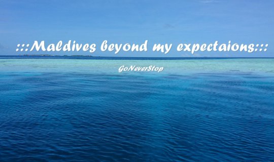 cover คนเดียวไม่ง้อใครไปมัลดีฟส์ :::Maldives beyond my expectations:::