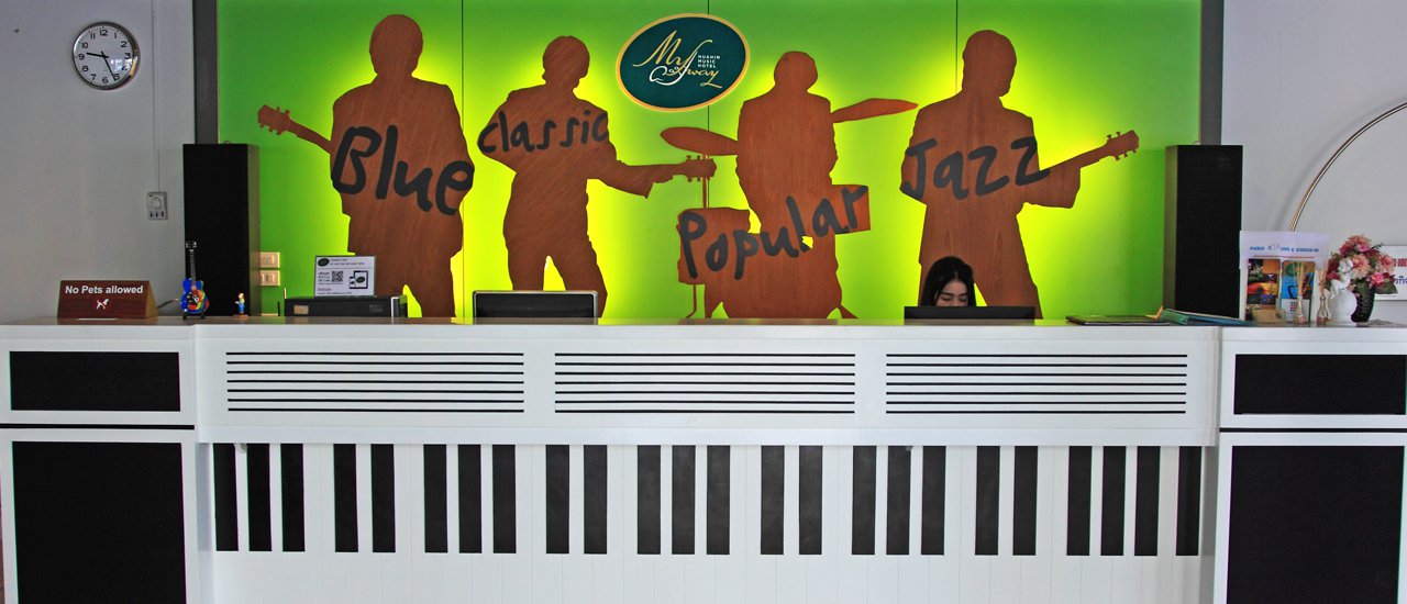 cover My Way Hua-Hin ที่พักของคนรักดนตรี