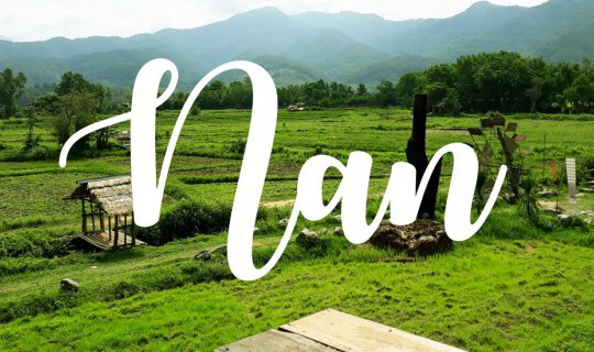 cover Nan Province in Rainy Season