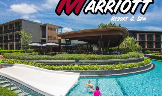 cover ​พักกาย พักใจ พักสมอง แล้วไปนอนฟิน @Hua Hin Marriott Resort & Spa