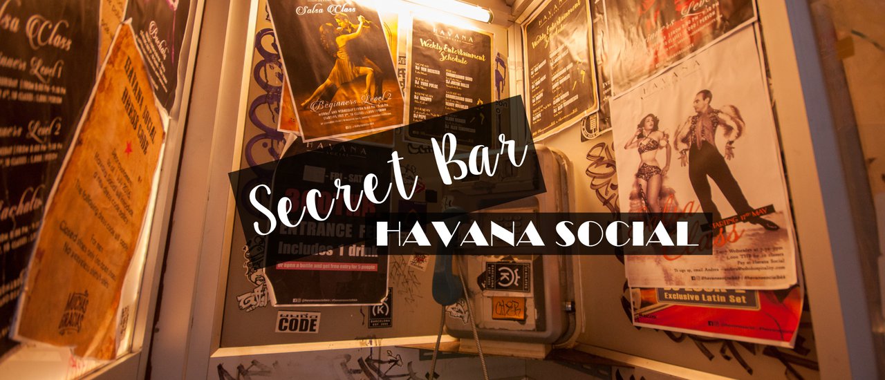 cover HAVANA SOCIAL, Secret Bar at Sukhumvit Center Area