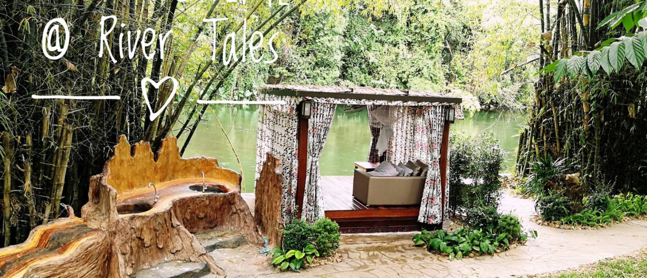 cover หนีร้อนไปนอนเต็นท์ @ River Tales
