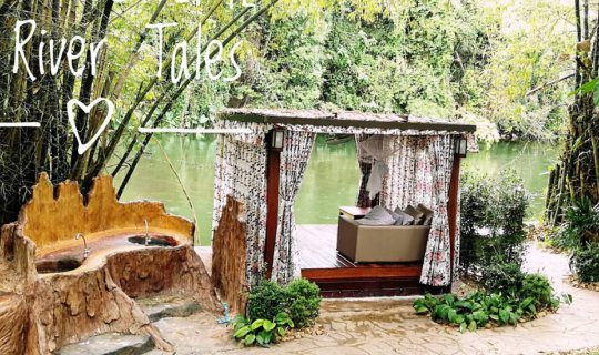 cover หนีร้อนไปนอนเต็นท์  @ River Tales