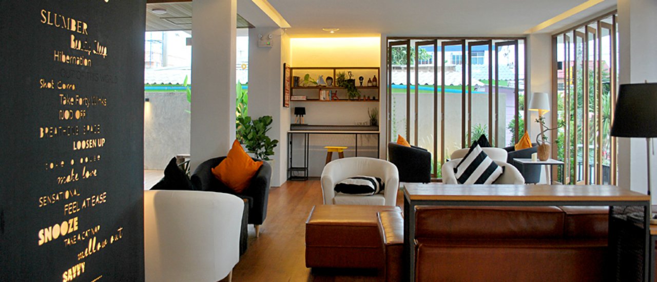 cover Norndee at Hua Hin, a chic newly open hotel that young people will be pleased.