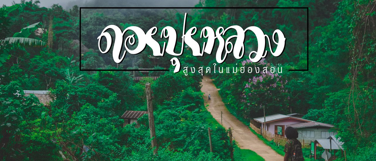 cover จากเมืองสู่..ยอดดอยปุยหลวง สูงที่สุดในแม่ฮ่องสอน (ไม่มีรถส่วนตัว)