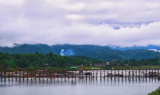 cover Sangkhla Buri District: 3 days and 2 nights for only 2,000 Baht; VDO provided