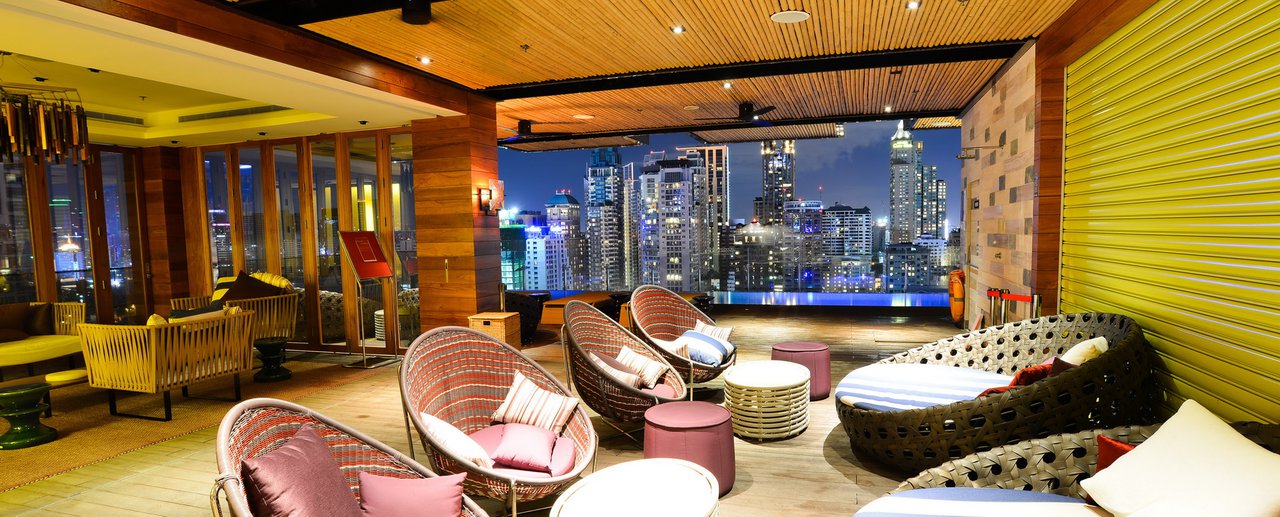 cover One Night in Bangkok @ Hotel Indigo Bangkok Wireless Road with Mae Pranorm.