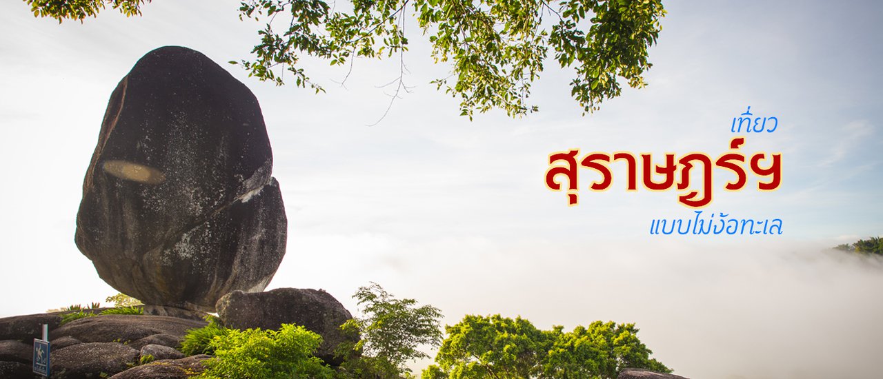 cover เที่ยวสุราษฎร์ฯ แบบไม่ง้อทะเล