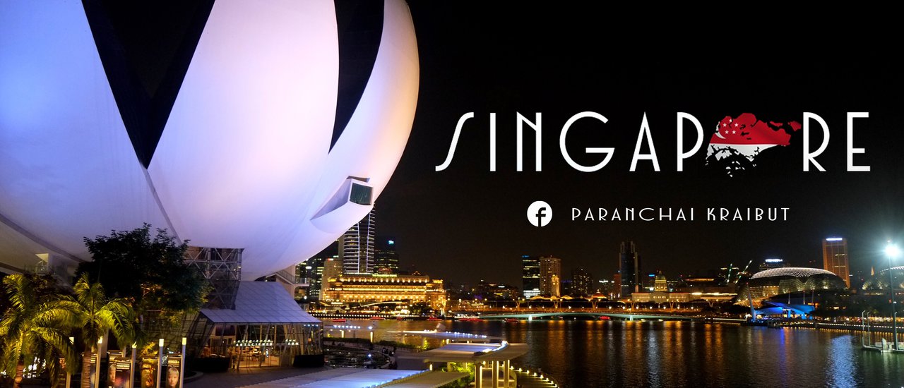 cover " Singapore "  จุดหมายแรกท่องเที่ยวต่างประเทศของนักเที่ยวเที่ยวมือใหม่