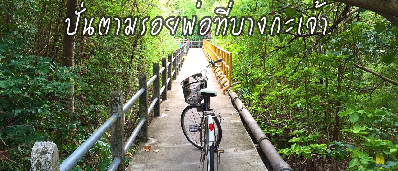 cover ปั่นตามรอยพ่อที่...บางกะเจ้า