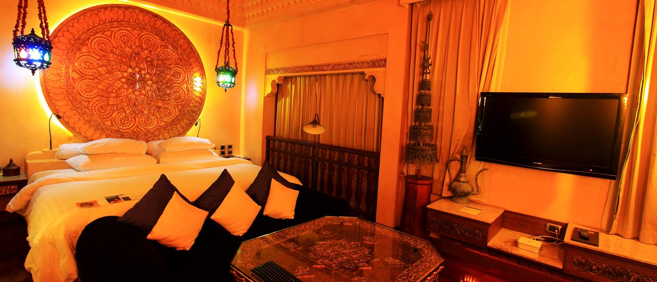 cover The Baray Villa @ Sawasdee Village, well-matched Thai-Arabian style resort.