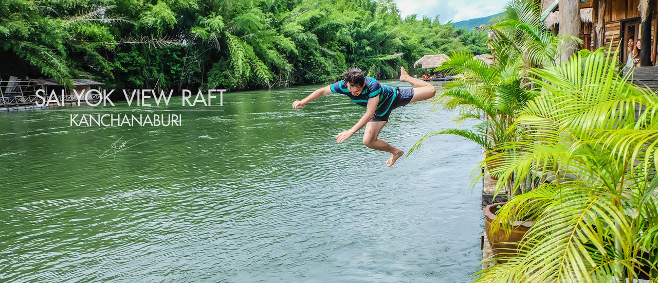 cover Pay only 1000 Baht for Accommodation and Let's Go Jumping off to the River