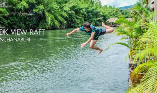 cover Pay only 1000 Baht for Accommodation and Let's Go Jumping off to the River