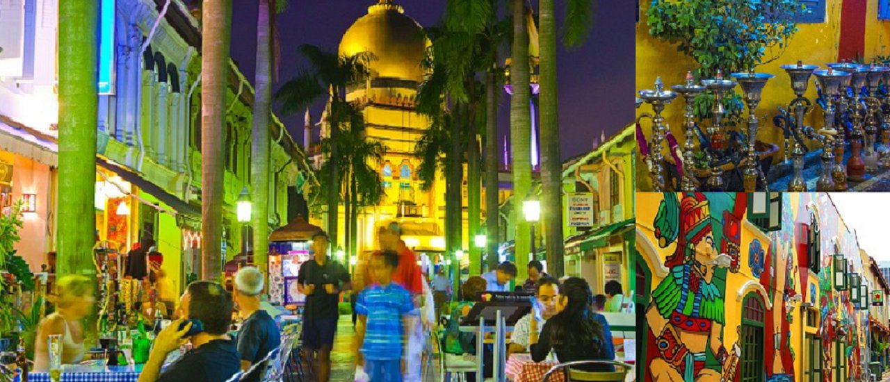 cover เที่ยวอาหรับสตรีท และ ฮาจิเลน  ที่สิงคโปร์