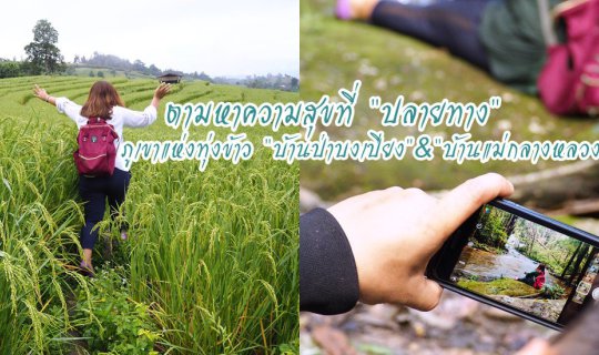 cover ภูเขาแห่งทุ่งข้าว "บ้านป่าบงเปียง"&"ใจกลางขุนเขา ดอยอินทนนท์ " บ้านแม่กลางหลวง"
