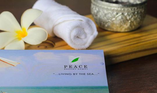 cover Peace Resort Samui :: รีสอร์ทสีเขียว ริมหาดบ่อผุด