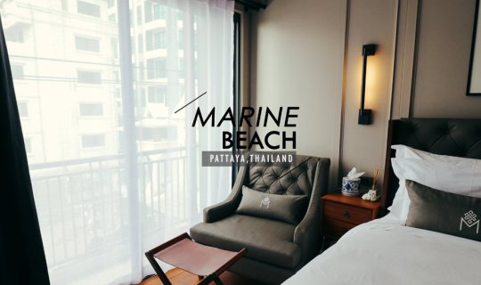 cover Marine Beach Hotel : Luxury Boutique hotel in Pattaya, Thailand