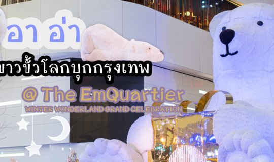 Cover อา อ่า หมีขาวขั้วโลกบุกกรุงเทพ ที่ The EmQuartier...