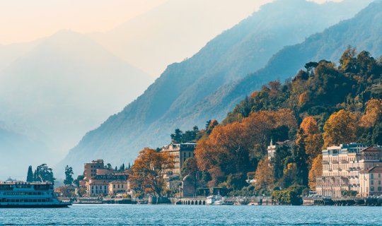 cover Seasons change @ Lake Como, Italy ...  Where everyone says greater than Hallstatt