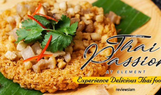 cover ‘Thai Passion At Element’ : Experience Delicious Thai food