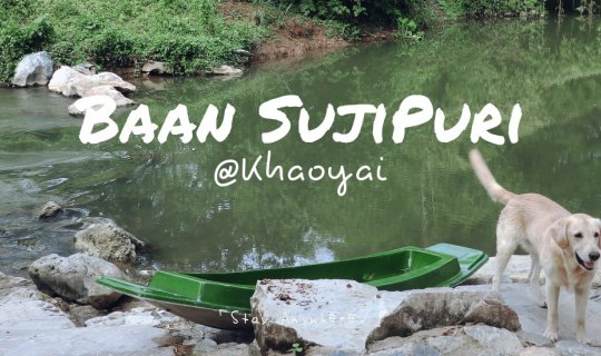 cover "บ้านสุจิปุรี : SujiPuri" ที่พักสำหรับคนรักน้องหมา : >