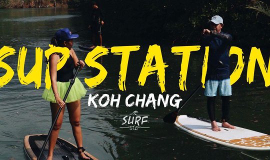 cover SUNDAY SUP 500 BAHT AT "SUP STATION KOH CHANG".