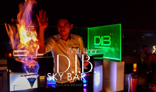 cover จิบคอกเทลไฟลุก บนบาร์ชั้น 38 ที่ D.I.B. sky bar | D Varee Jomtien Beach