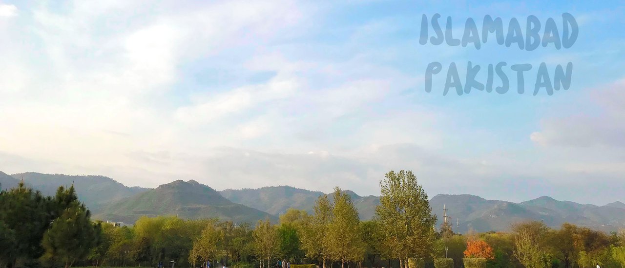 cover 3 weeks in Islamabad, Pakistan: The Daily life