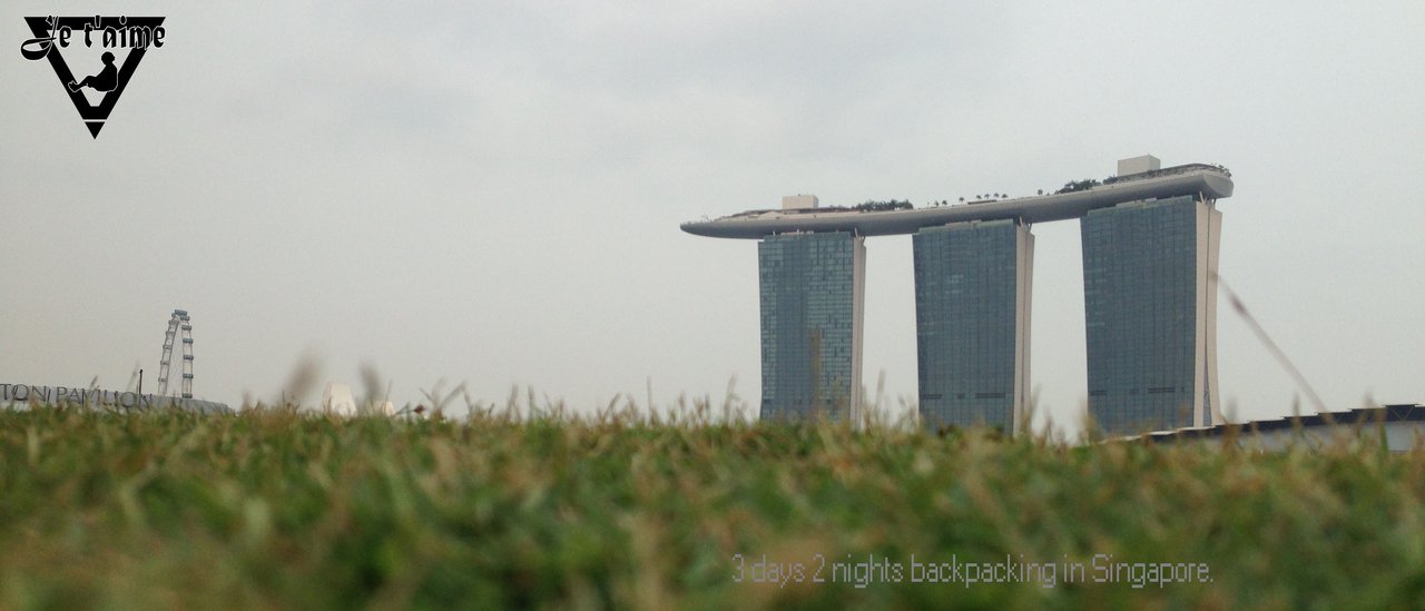 cover 3 days 2 nights backpacking in "Singapore."