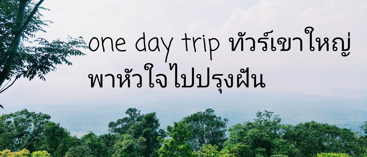 cover ทัวร์เขาใหญ่ ทริปดีต่อใจดีต่อปอด