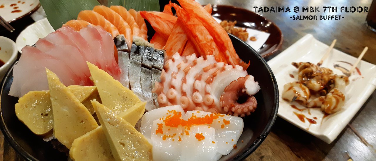cover Tadaima Salmon Buffet @ MBK 7th Floor