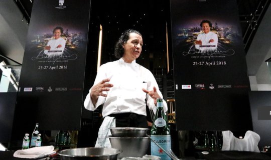 cover Vertigo TOO @ Banyan Tree Bangkok [Fine Dining Lovers Masterclass by S.Pellegrino - Chef Bobby Chinn]