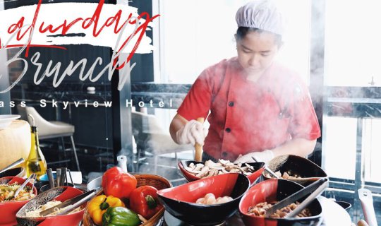 cover พาไปฟิน กินไม่อั้น Saturday brunch @Compass SkyView Hotel