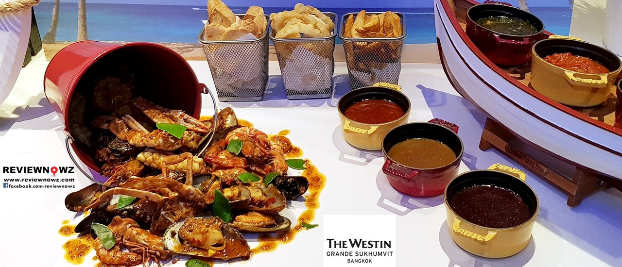 cover งานกุ้งถังระดับโรงแรมก็มากับโปร. Sea to Table ที่ Seasonal Tastes, Westin Grande Sukhumvit