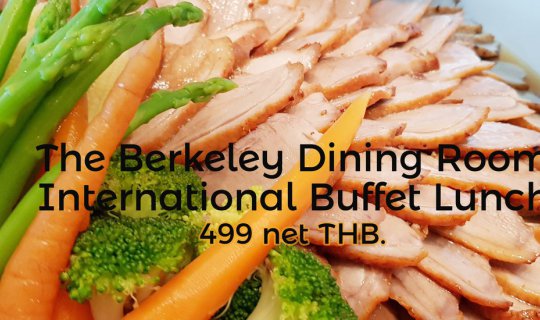 cover The Berkeley Dining Room International Buffet Lunch 499-. net