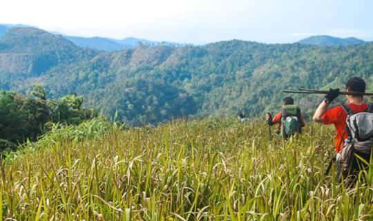 Cover Exhausting but not stop loving ... 2 nights ... 3 mountains (doi) at...