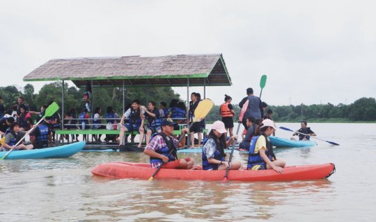 Cover กินปู ดูปลา จันทบุรี @สายน้ำจันท์โฮมสเตย์...