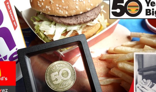 cover แจกเหรียญ MacCoin มีแค่ 5 เหรียญในไทยฉลองเมนูสุดฮิต Big Mac™ ของ McDonalds ครบรอบ 50 ปี