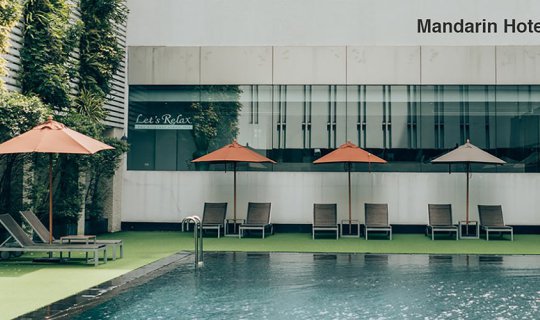 cover พักกาย พักใจ ที่ Mandarin Hotel Bangkok