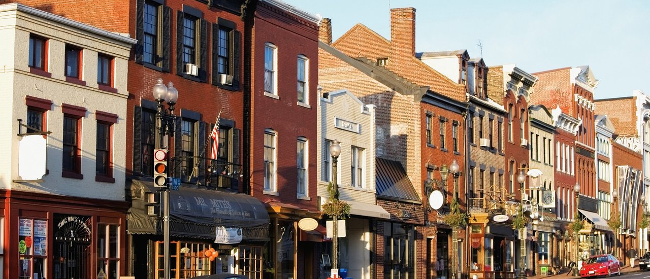 cover เที่ยวเมืองเก่า oldtown Alexandria - Georgetown