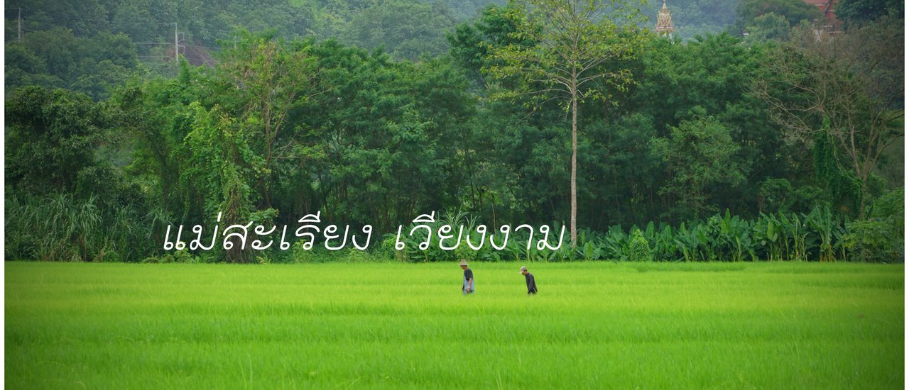 cover แม่สะเรียง ไม่ใช่แค่เพียงเมืองผ่าน ##