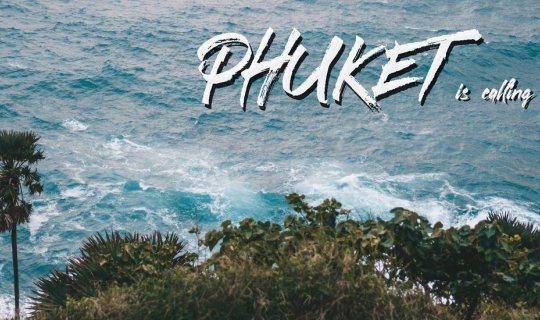 cover Phuket is calling me