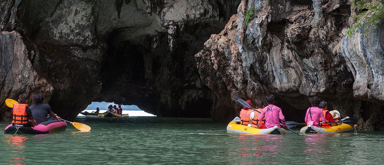 cover ทริปพายเรือแคนนูอ่าวพังงา