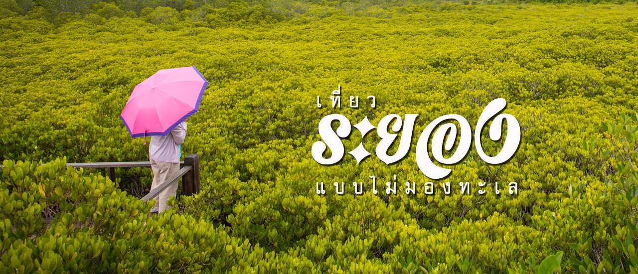 cover เที่ยวระยอง แบบไม่มองทะเล
