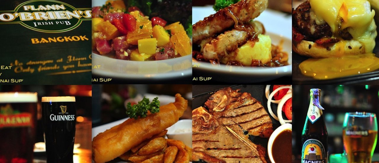 cover Let's Eat : Flann O'Brien's Irish Pub จิบเบียร์ดำเย็นๆชื่นใจ กับบรรยากาศสบายๆสไตล์ไอริชผับ