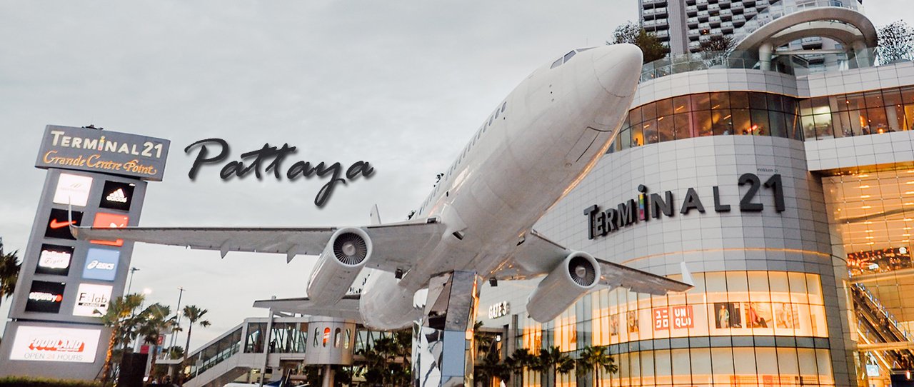 cover Terminal 21 Pattaya is now opening! Let's come for shopping, food, and photography!!!!