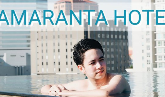 cover Staycation หรูๆในเมืองกรุง (เดินจาก MRT ห้วยขวาง เพียง 3 นาที) Amaranta Hotel & Rooftop