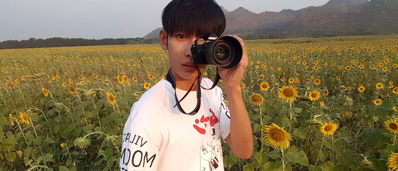 cover ทุ่งทานตะวันวัดเขาจีนแล,กระเพรา&Coffee,เพาะรักลพบุรี